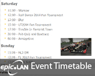 event timetable