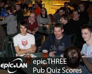 epic3 quiz scores