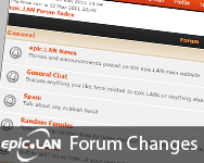 Forum Changes